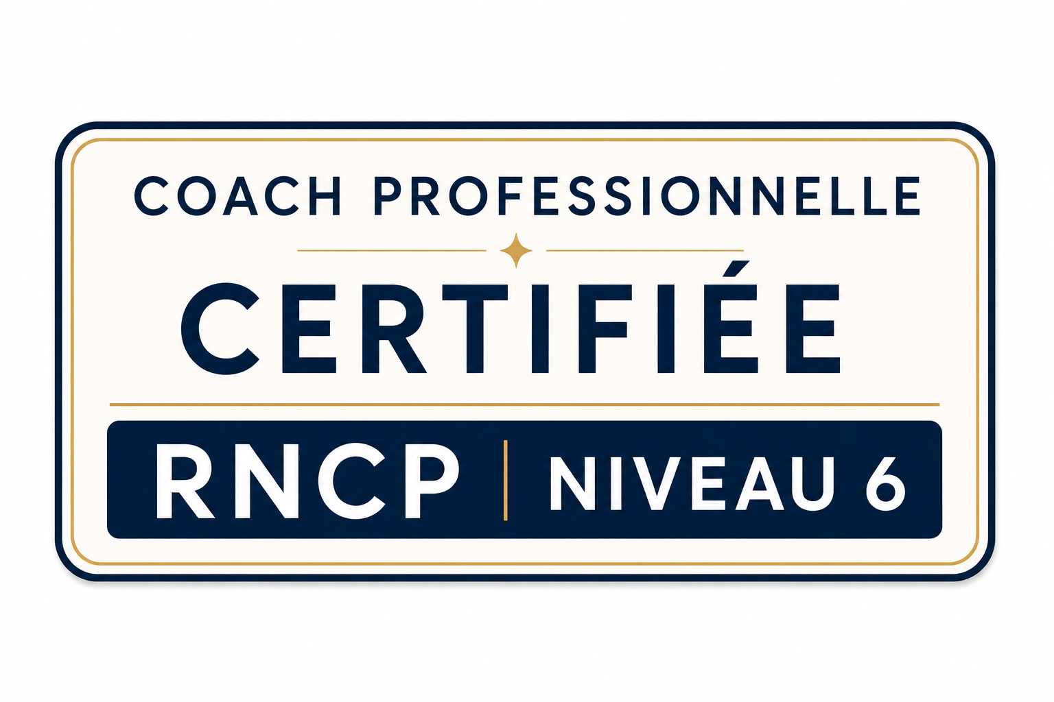Coach certifiée RNCP niveau 6